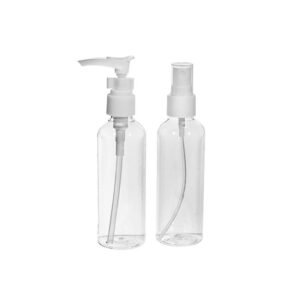 ED 2051 spray and pump bottle 2 pcs set 100ml