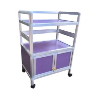 Алюминиевая тележка с ящиком для хранения