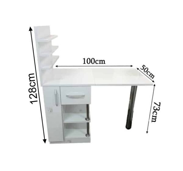 Manicure Table with a Shelf - Image 5