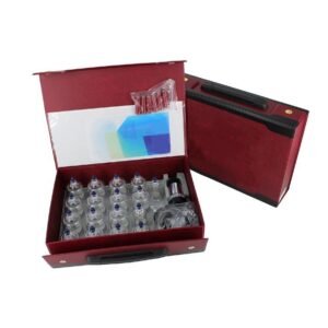 ვაკუუმ ქილების კომპლექტი მასაჟისთვის