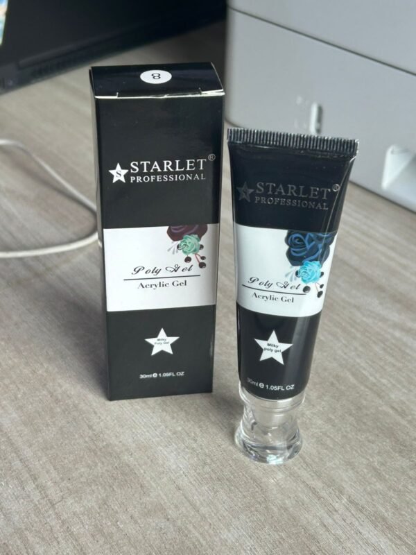 Poly Gel Starlet Professional № 8 Milky - Image 3