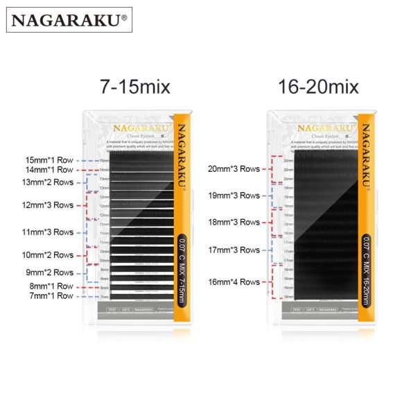 Eyelashes Extension Classic Eyelash NAGARAKU - Image 3