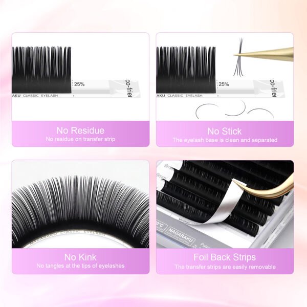 Eyelashes Extension Classic Eyelash NAGARAKU - Image 7