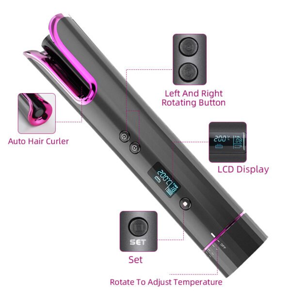 Hair Curling Iron MDJ-808 - Image 3