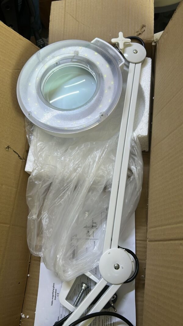 Adjustable Table Magnifier Lamp