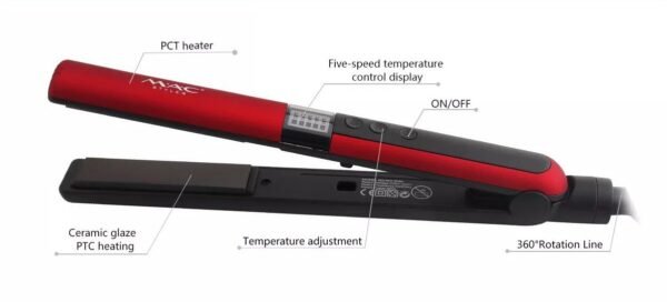 Flat Iron Hair Straightener MC-3060 - Image 5