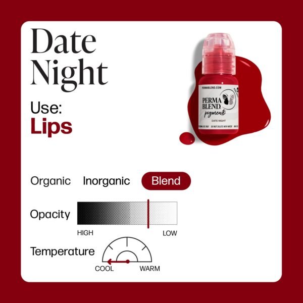 Пигмент для татуажа губ Perma Blend Date Night — изображение 2