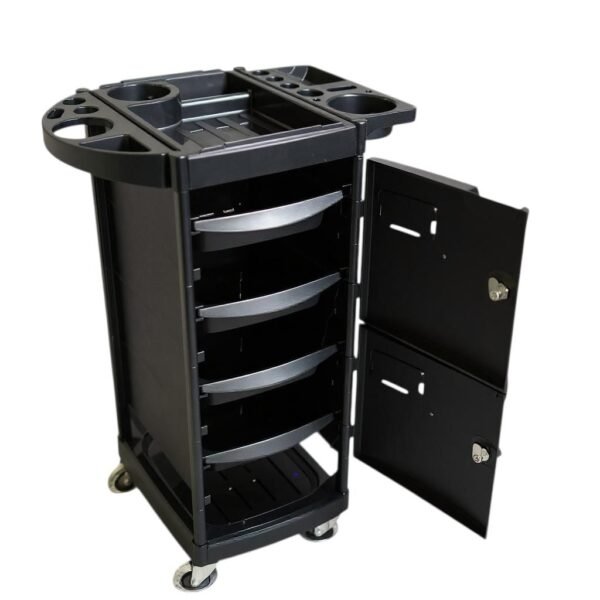 Salon Trolley with Locker - Image 2