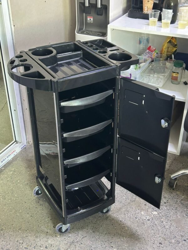 Salon Trolley with Locker - Image 3