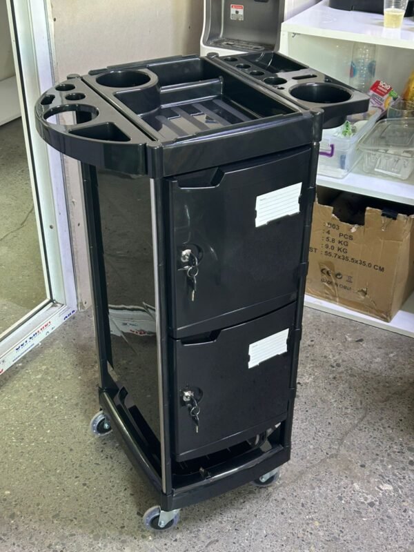 Salon Trolley with Locker - Image 4