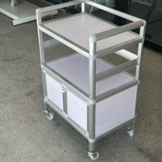 Aluminum cart with storage