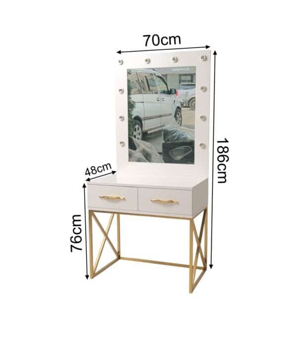 Makeup Vanity Table with Light - Image 4