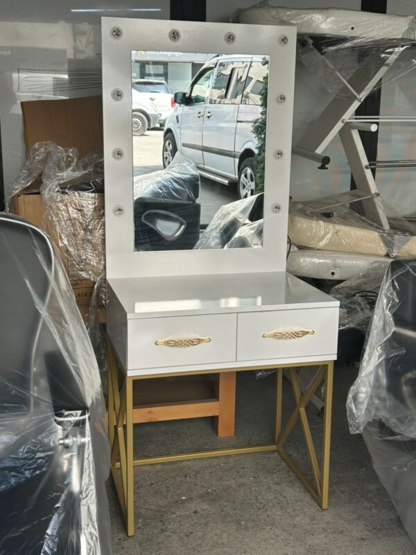 Makeup Vanity Table with Light - Image 3