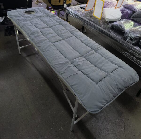 Massage Table Mattress Topper with Face Hole - Image 5