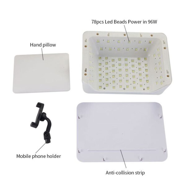 UV LED Nail Lamp T9 - Image 6