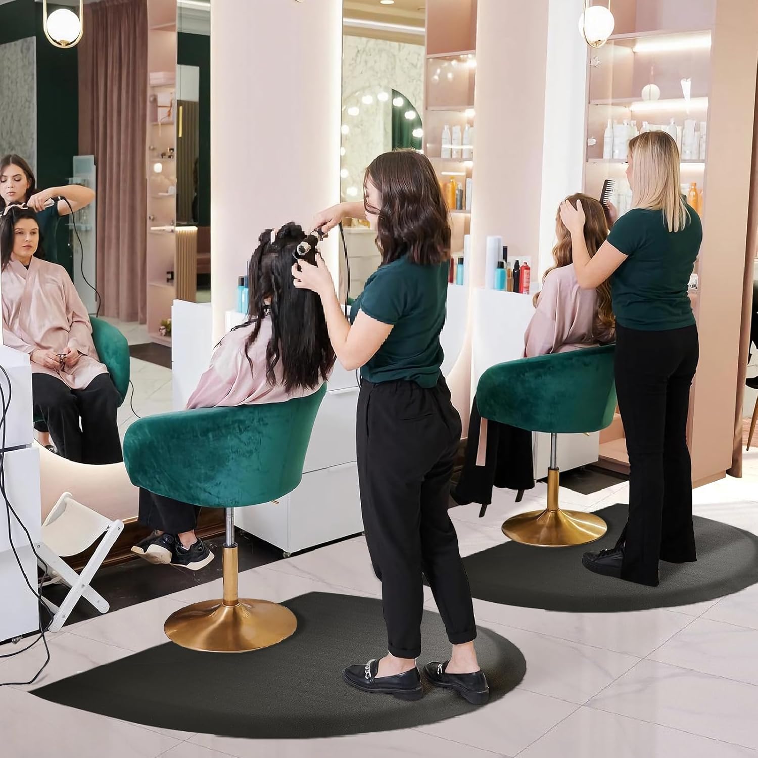 Barber Mat Salon Chair Mat 3 Barber Mat Salon Chair Mat - Image 3