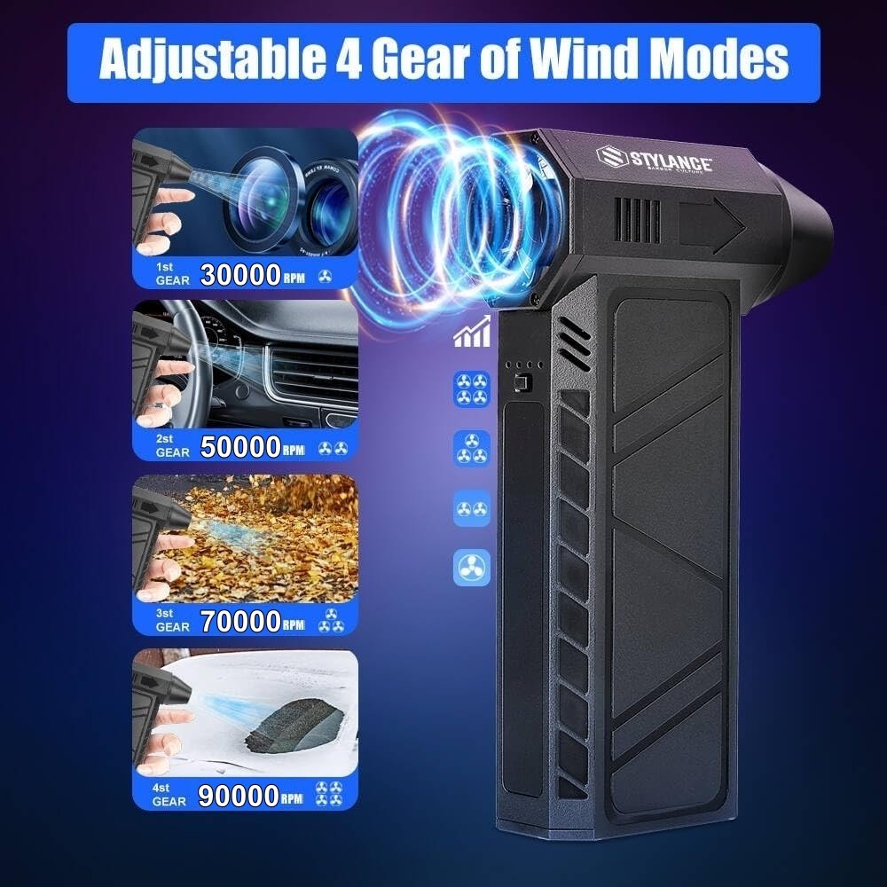 Аккумуляторная воздуходувка турбовентилятор — изображение 2