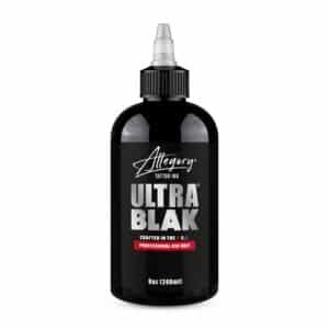 allegory ink ultra blak black tattoo ink 8oz