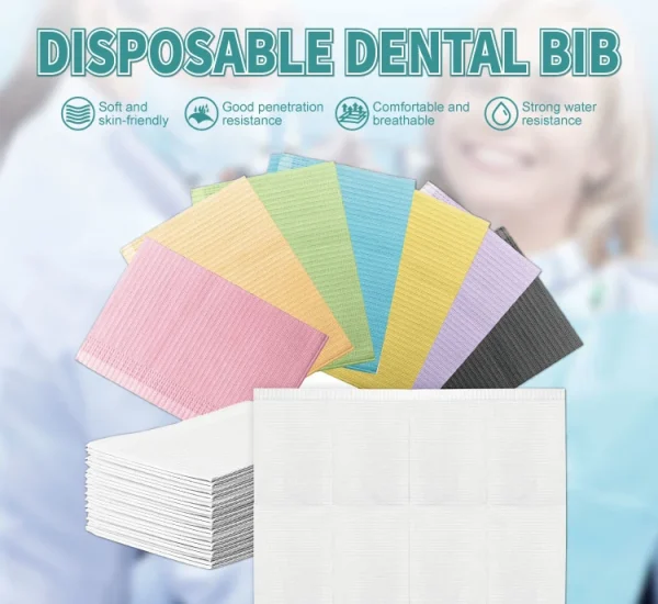 Waterproof-Patient-Bib-Disposable-Dental-Bibs-Without-Tie